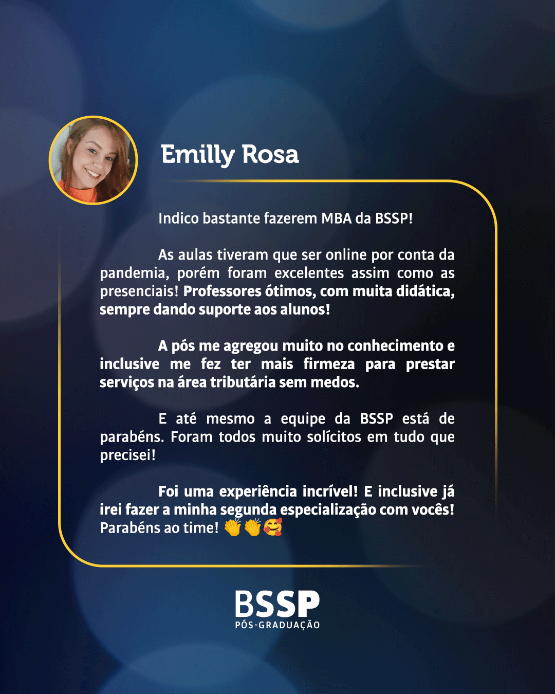 DEPOIMENTO Emilly Rosa